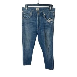 Citizens of Humanity Lyia High Rise Classic Fit Crop Jean - 25